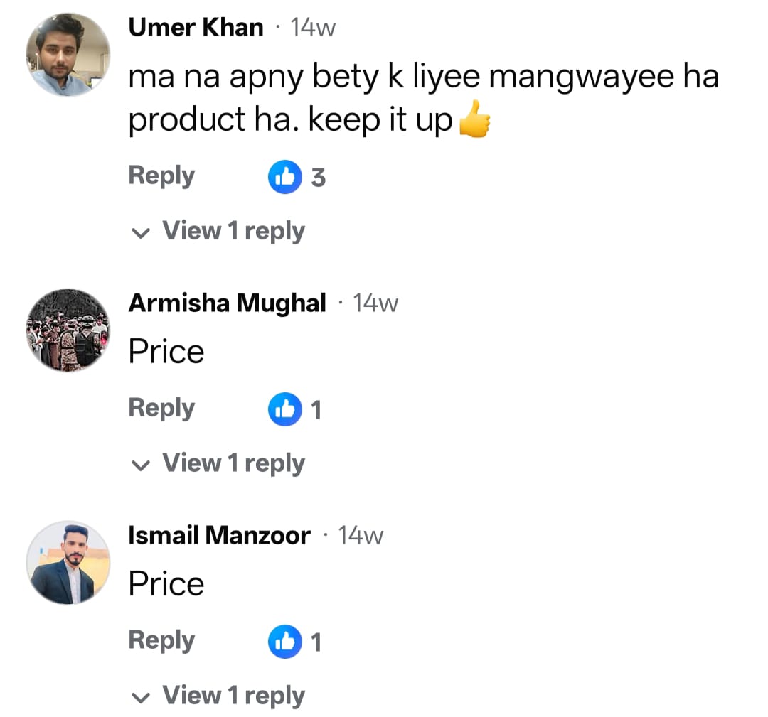 Al-Hadeed Store Mass Gainer Customers Feedbacks