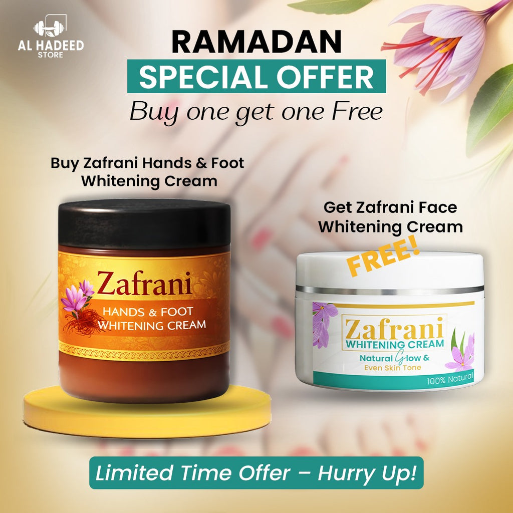 Zafrani Beauty Cream For Hand & Foot + Face - Buy 1 Get 1 Free