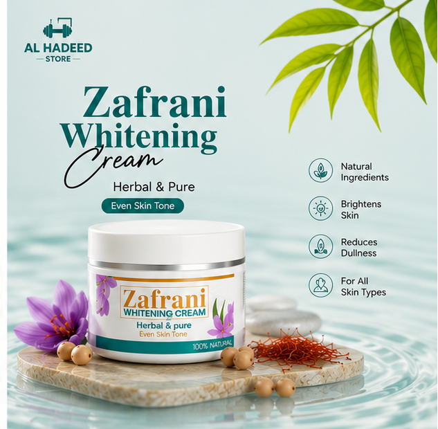 Zafrani Brightening Cream – Saffron Glow Cream for Even Skin Tone & Dark Spots