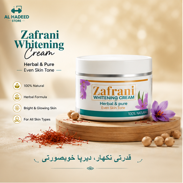 Zafrani Brightening Cream – Saffron Glow Cream for Even Skin Tone & Dark Spots