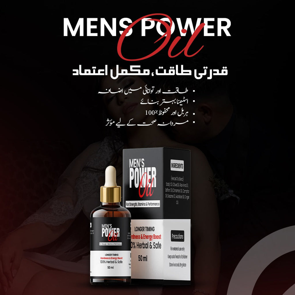 Men's Power Oil - Herbal and Natural Solution