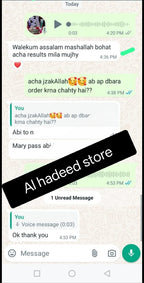 Al-Hadeed Store Zafrani Cream Customers Feedbacks